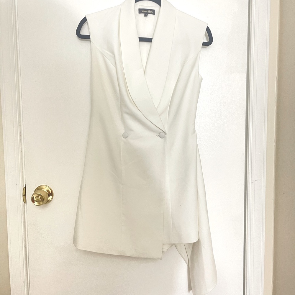 Asymmetrical Blazer Dress